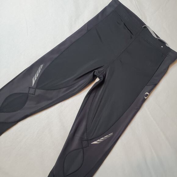 CW-X Stabilyx Womens Size L Joint Support Compression Tight Black 125809A - Picture 1 of 8